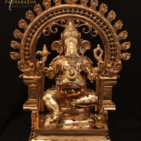 Panchaloha Lord Ganesha Idol