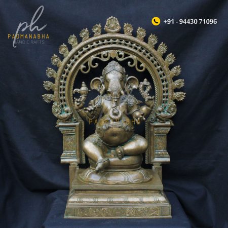 Lord Ganesha Bronze Idol